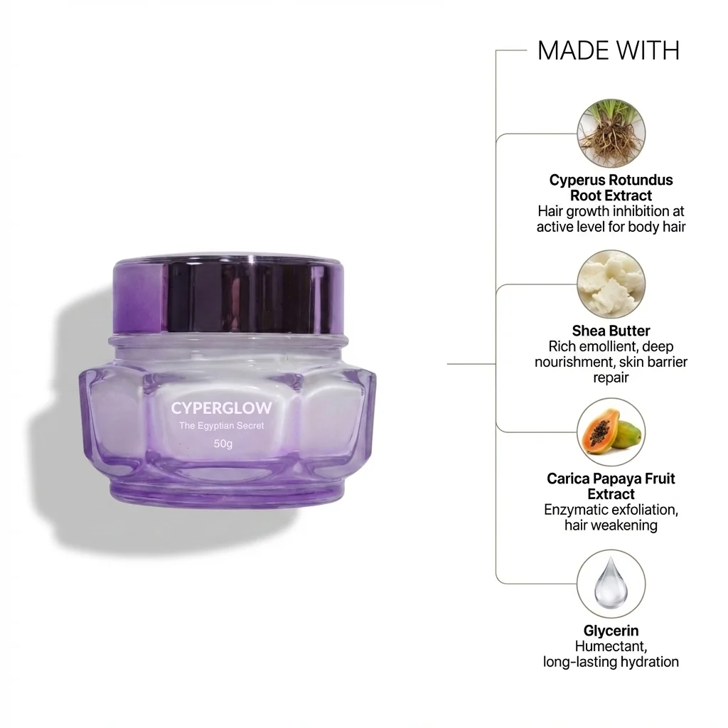 CyperGlow™ - Cyperus Rotundus Body Cream - Image 9